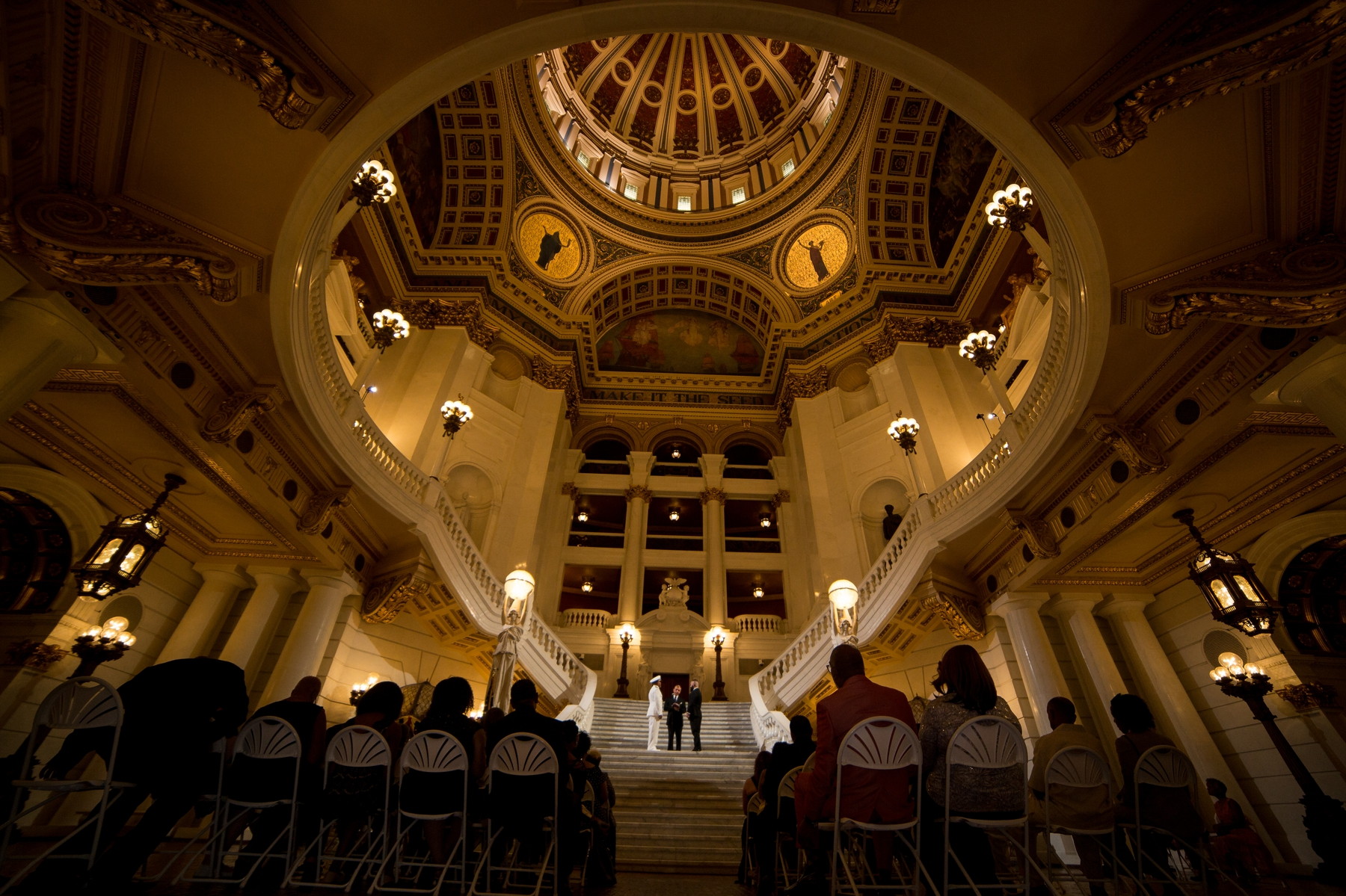 Harrisburg Capitol Rotunda Wedding